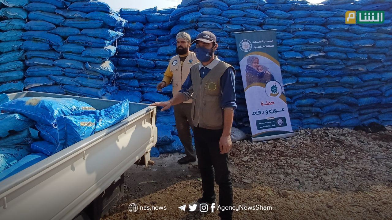 Winter Aid Campaign distributes coal to needy displaced in the IDP Camps of northern Syria.