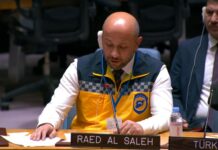 White Helmets’ Director Raed Al-Saleh Addresses UN