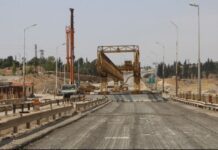 Civil Defense Advances Restoration of Al-Rastan Bridge