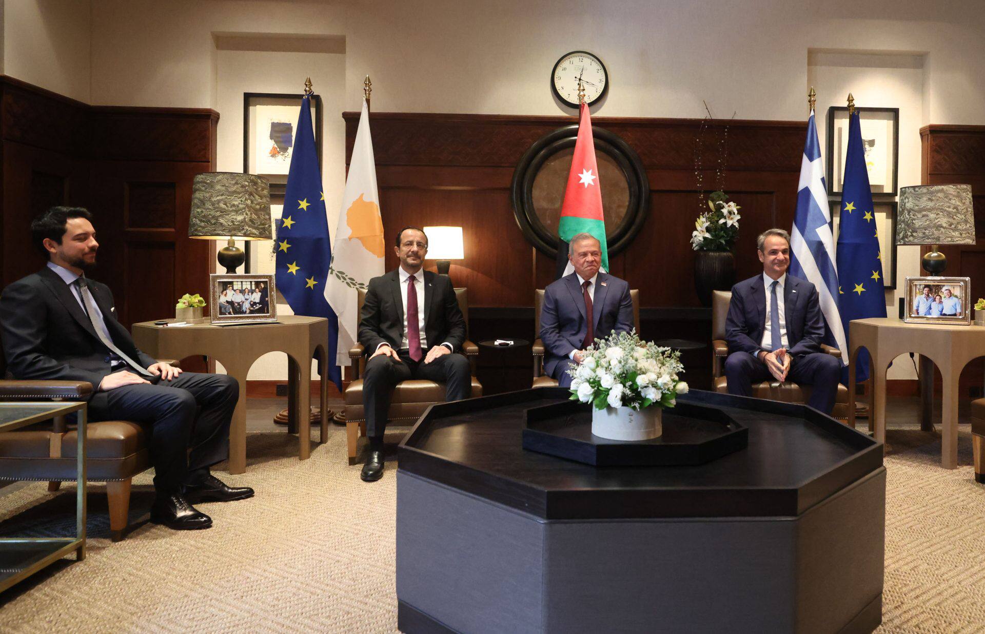 Jordan, Greece and Cyprus Back Syria’s Stability in Joint Statement